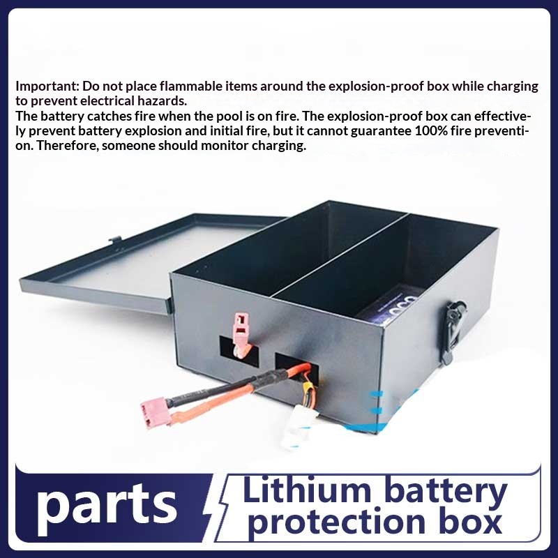 Lipo Battery Fireproof Safety Charge Box - Caja de carga de seguridad para