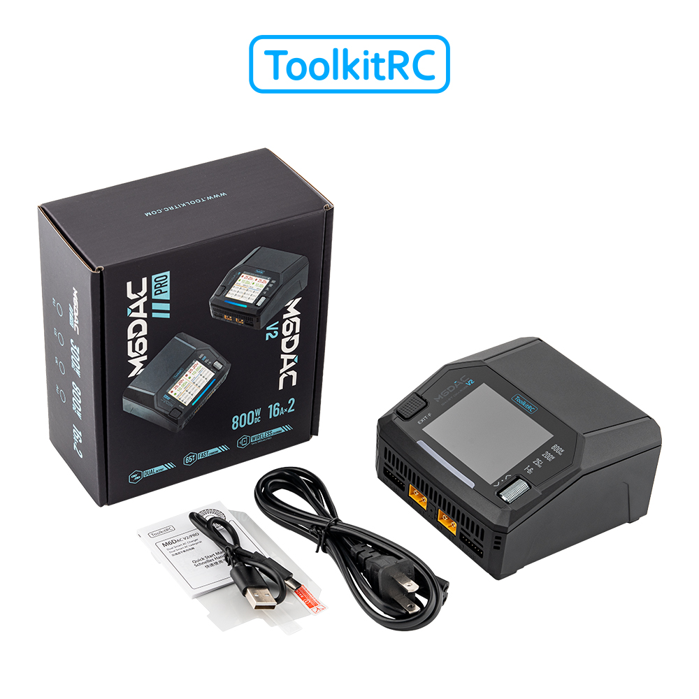 ToolkitRC M6DAC V2 M6DAC Pro c - Toolkitrc M6Dac Smart Charger reseña y precio