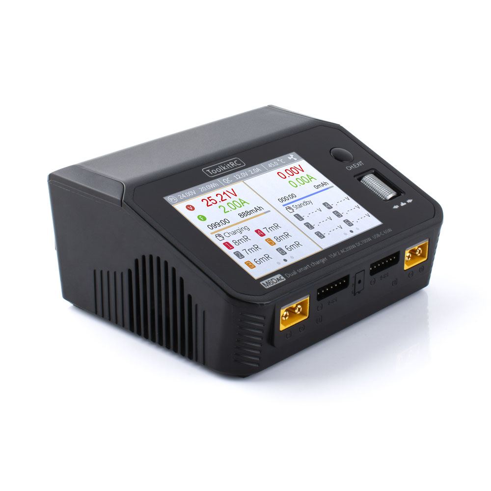 ToolkitRC M6DAC cargador de ba - Toolkitrc M6Dac Smart Charger reseña y precio