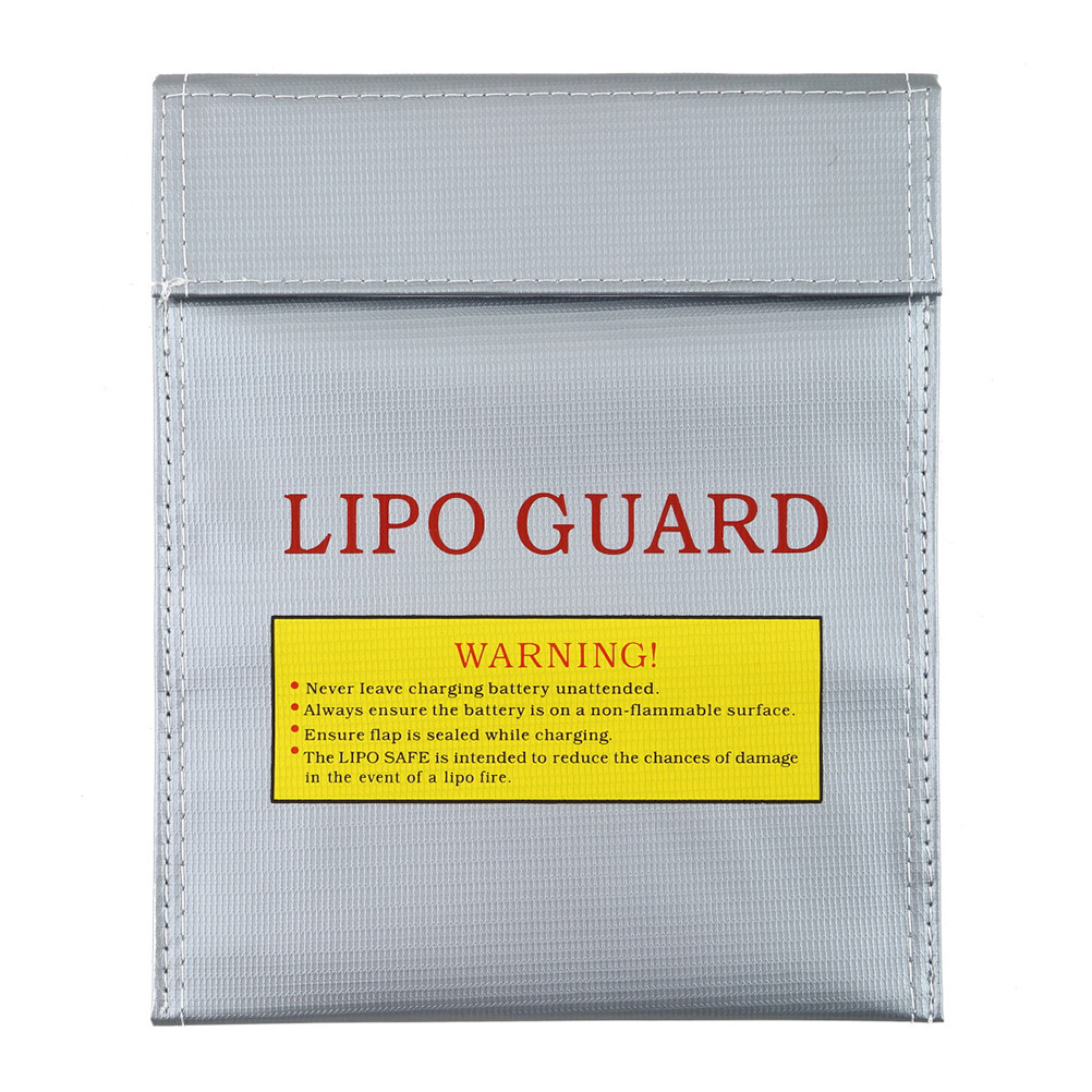 Bolsa de seguridad para baterí - Lipo Battery Fireproof Safety Charge Box reseña y precio