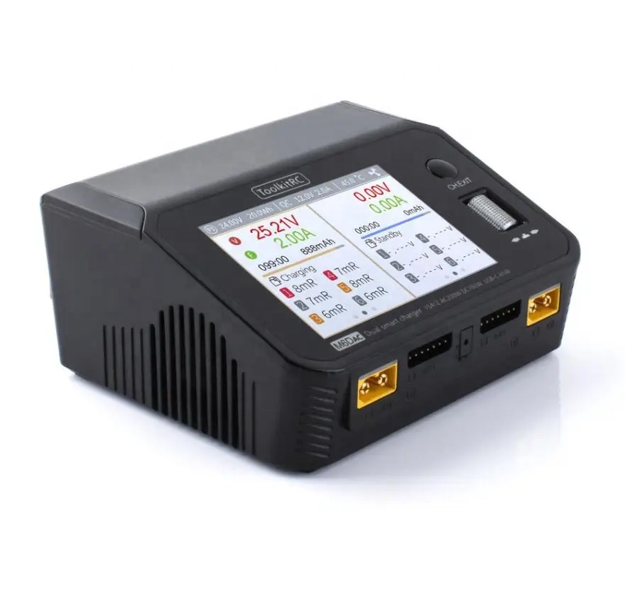 ToolkitRC M6DAC AC 200W DC 700 - Toolkitrc M6Dac Smart Charger reseña y precio