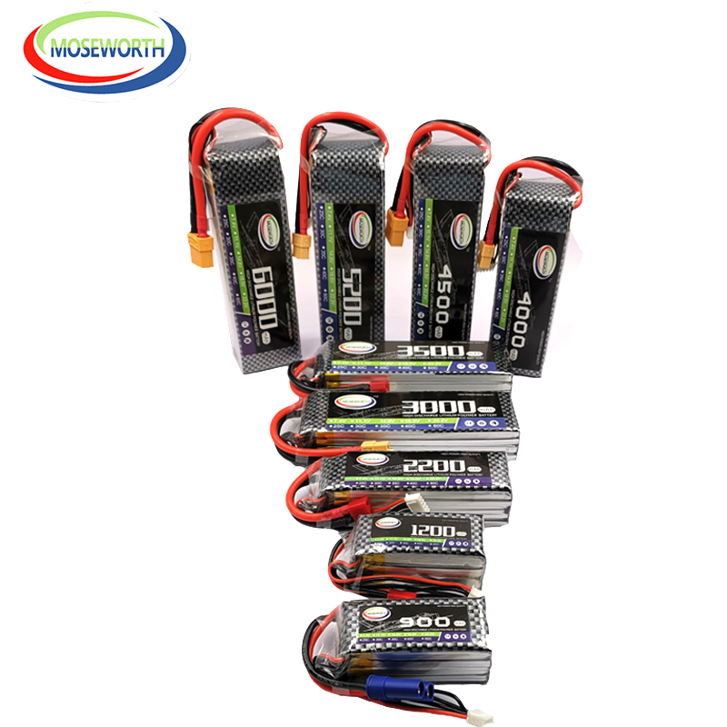 Batería LiPo para Dron, helicó - 4S Lipo Battery 14.8V 6000Mah reseña y precio