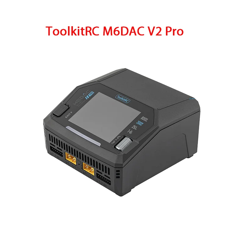 Cargador de Baterías LiPo Inte - Toolkitrc M6Dac Smart Charger reseña y precio